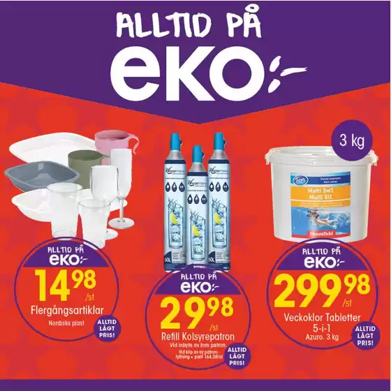EKO-katalog i Alingsås | Fantastiskt erbjudande för fyndjägare | 2025-07-31T00:00:00.000Z - 2025-08-14T00:00:00.000Z