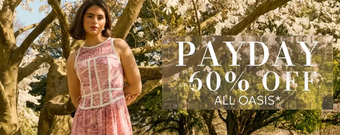 Oasis-katalog i Ånäset | Payday 50% Off! | 2025-08-04T00:00:00.000Z - 2025-08-19T00:00:00.000Z