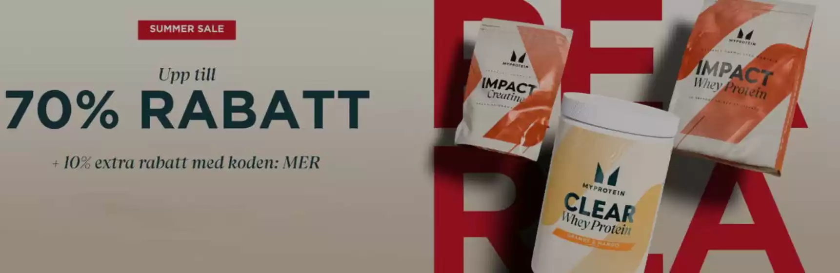 Myprotein-katalog i Mjällom | Upp till 70% rabatt! | 2025-08-06T00:00:00.000Z - 2025-08-21T00:00:00.000Z
