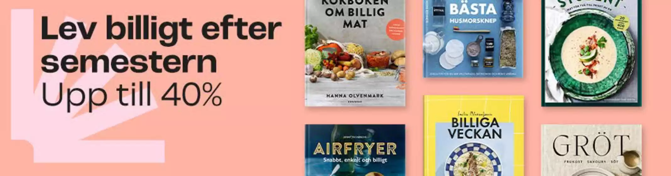 Upp till 40%!