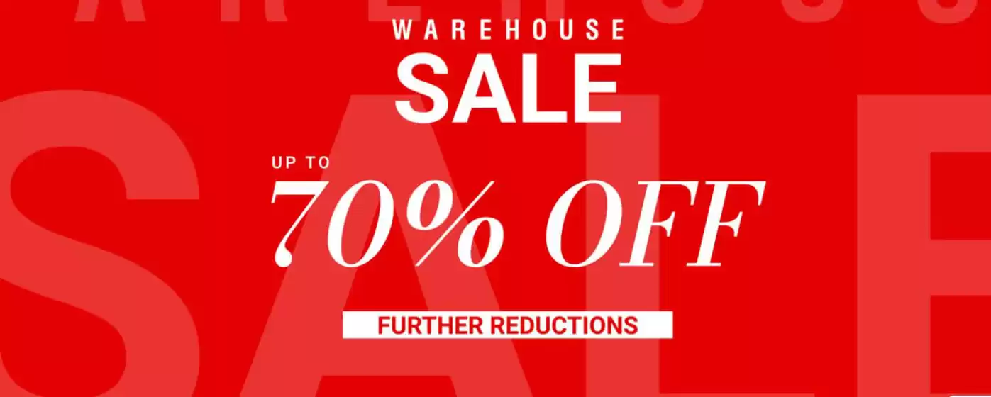 Up to 70% Off!