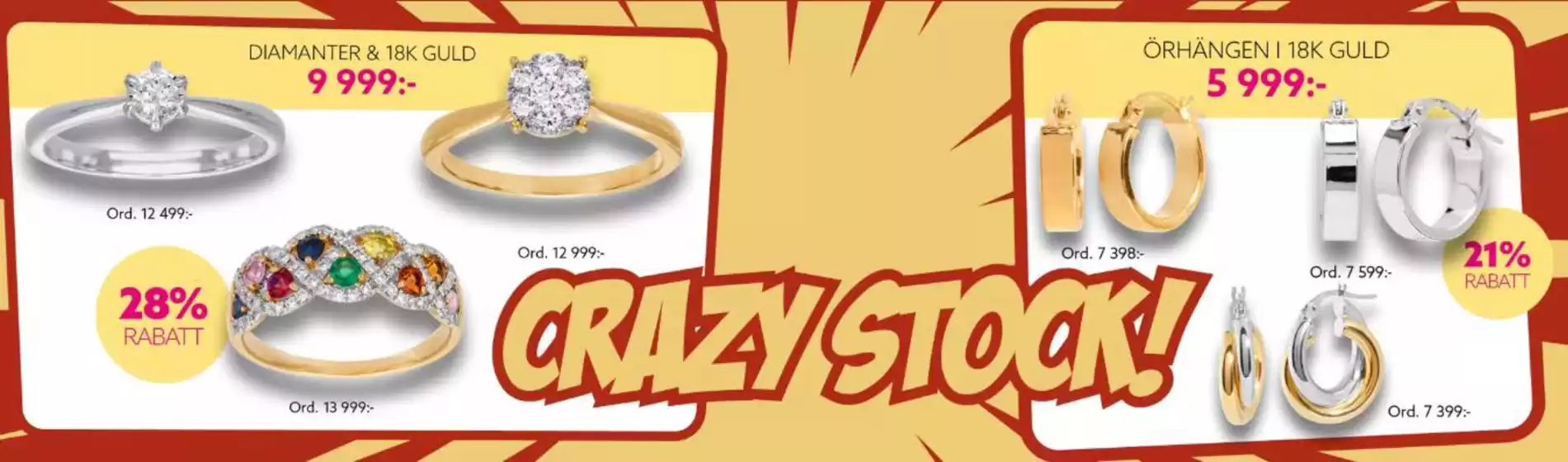 Albrekts Guld-katalog i Växjö | Crazy stock! | 2025-08-08T00:00:00.000Z - 2025-08-23T00:00:00.000Z