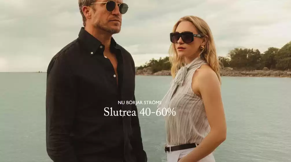 Slutrea 40-60%!