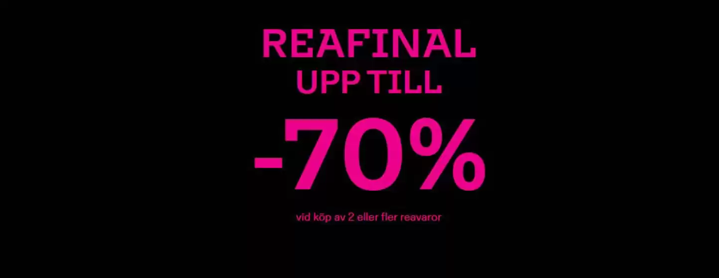 Reafinal upp till -70%!