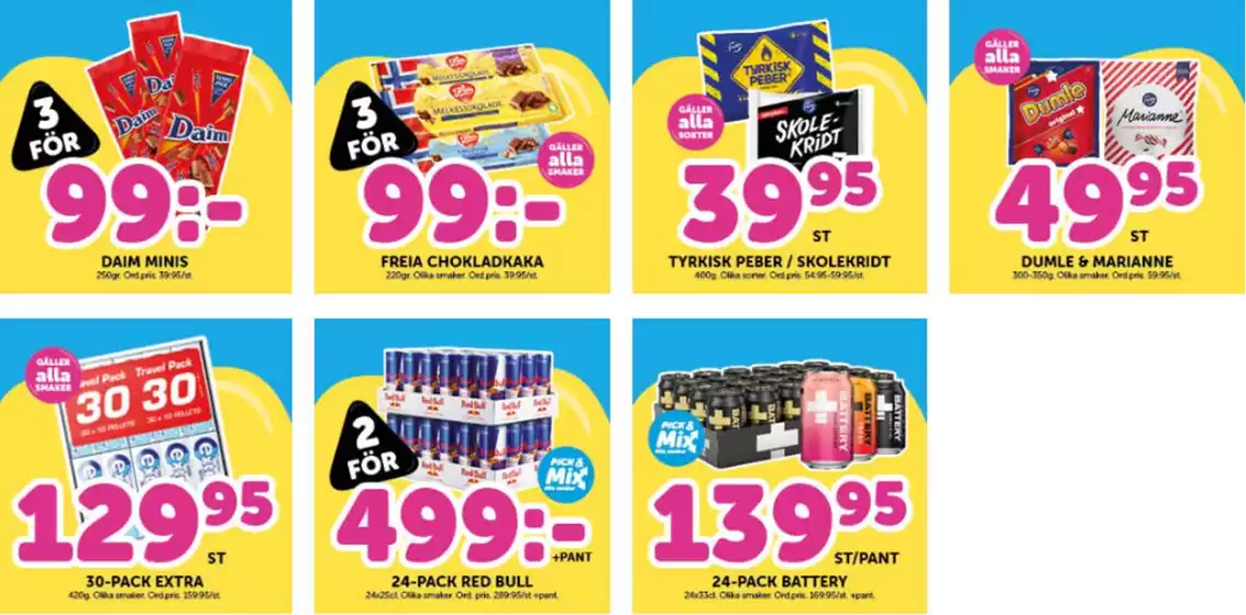 Fantastiska erbjudanden!