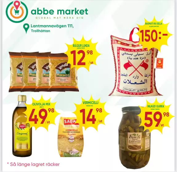Abbe Market-katalog i Tranås | Fantastiska erbjudanden! | 2025-08-08T00:00:00.000Z - 2025-08-23T00:00:00.000Z