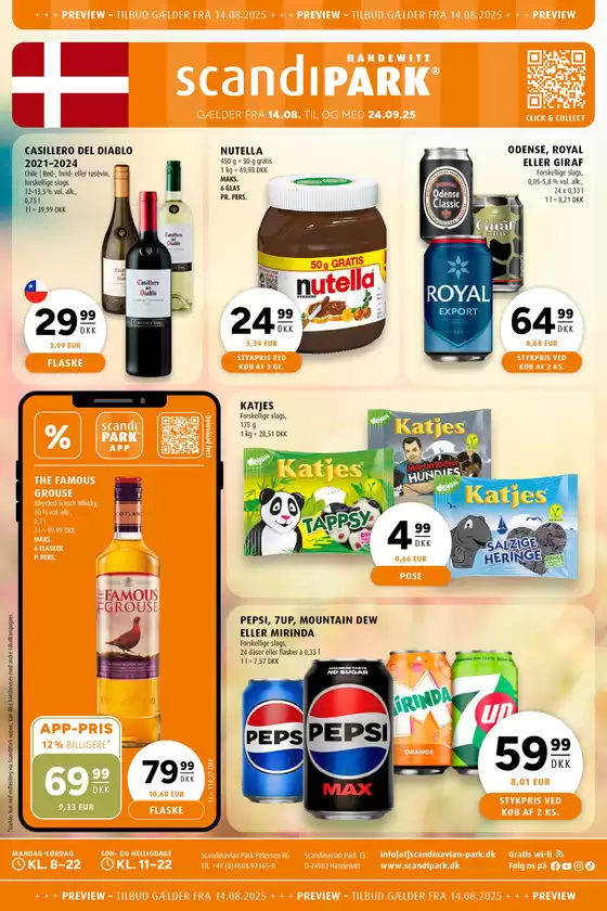 Scandinavian Park reklamblad