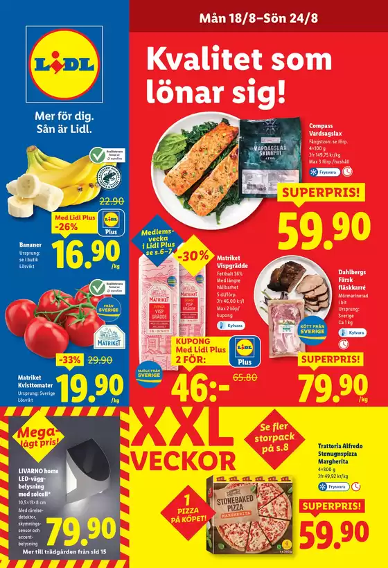 Lidl-katalog | Specialerbjudanden för dig | 2025-08-18T00:00:00.000Z - 2025-08-24T00:00:00.000Z