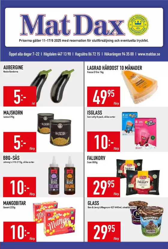 Matdax-katalog | Matdax reklambad | 2025-08-11T00:00:00.000Z - 2025-08-17T00:00:00.000Z