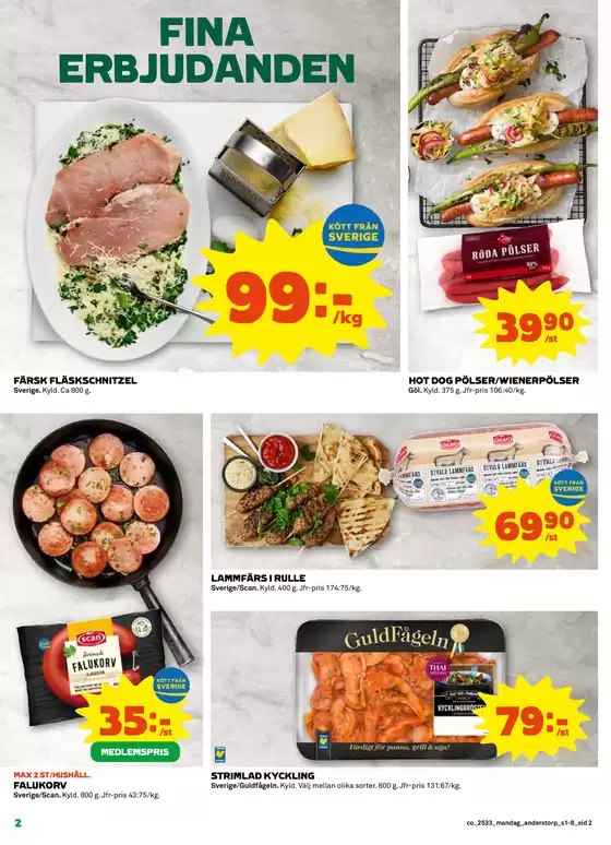 Aktuella specialerbjudanden