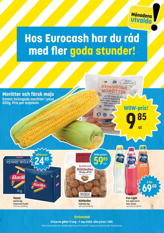 Kolla in Eurocash månadsblad här!