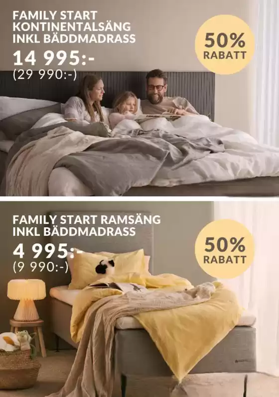 Just nu 50% rabatt!