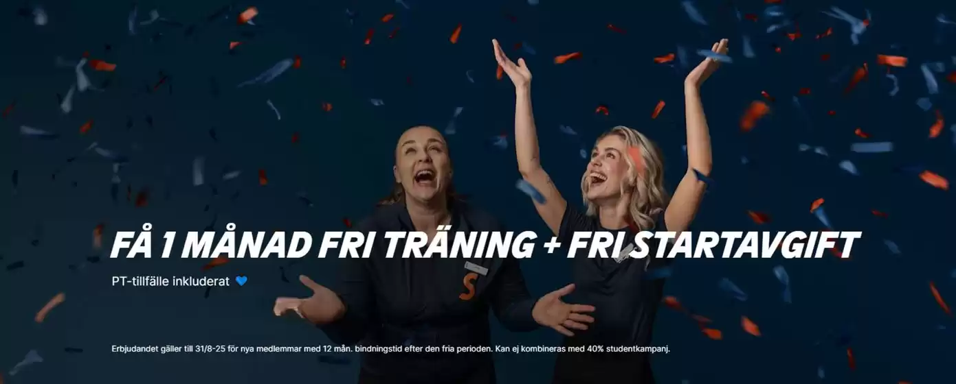 SATS-katalog | Kan ej kombineras med 40% studentkampanj! | 2025-08-13T00:00:00.000Z - 2025-08-31T00:00:00.000Z