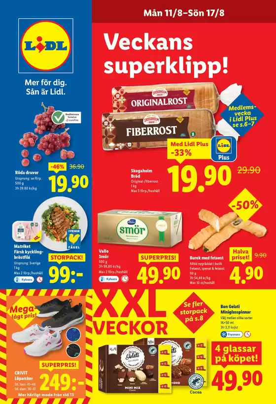 Lidl-katalog | Upptäck attraktiva erbjudanden | 2025-08-11T00:00:00.000Z - 2025-08-17T00:00:00.000Z