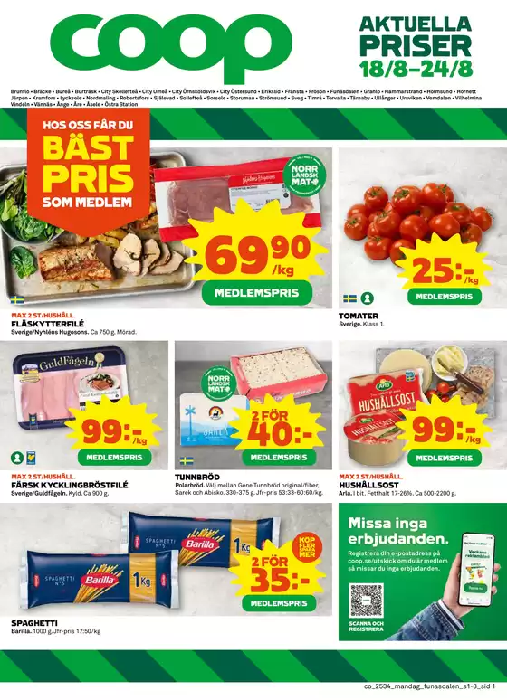 Specialerbjudanden för dig