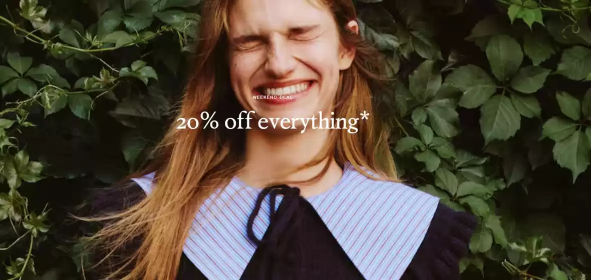 & Other Stories-katalog | 20% Off everything! | 2025-08-14T00:00:00.000Z - 2025-08-29T00:00:00.000Z