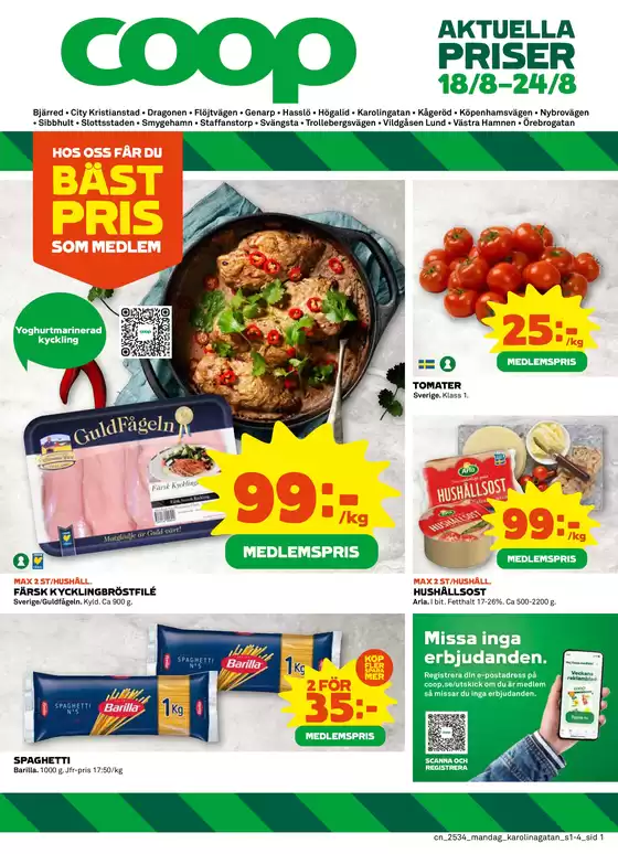 Rabatter och kampanjer