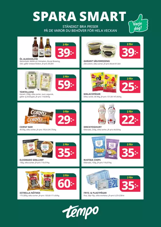 Top-deals och rabatter