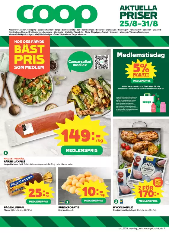 Coop-katalog i Skellefteå | Erbjudanden för fyndjägare | 2025-08-25T00:00:00.000Z - 2025-08-31T00:00:00.000Z