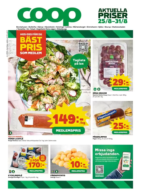 Specialerbjudanden för dig