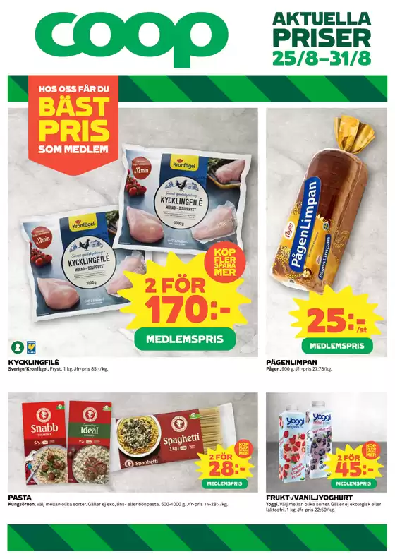 Coop-katalog | Spara nu med våra deals | 2025-08-25T00:00:00.000Z - 2025-08-31T00:00:00.000Z
