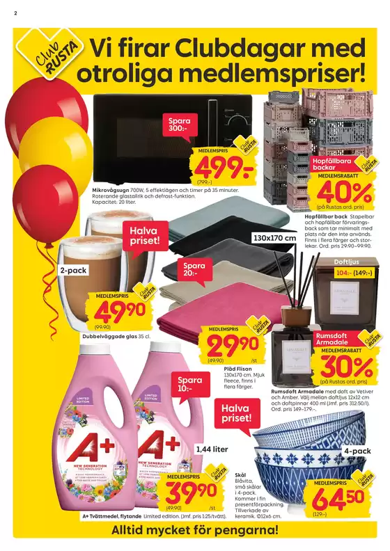 Rusta reklambad