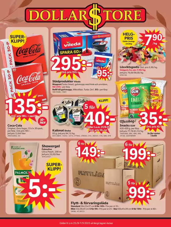 DollarStore Erbjudanden