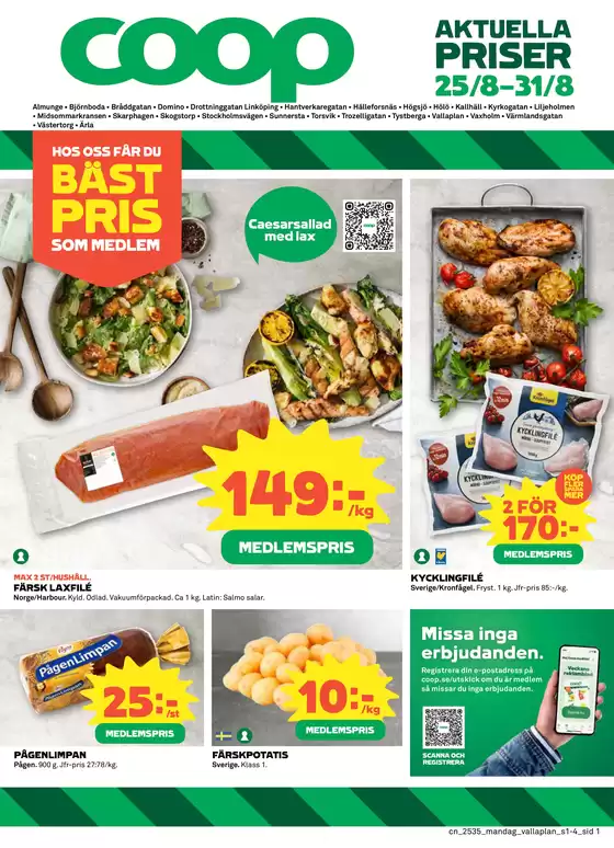 Specialerbjudanden för dig