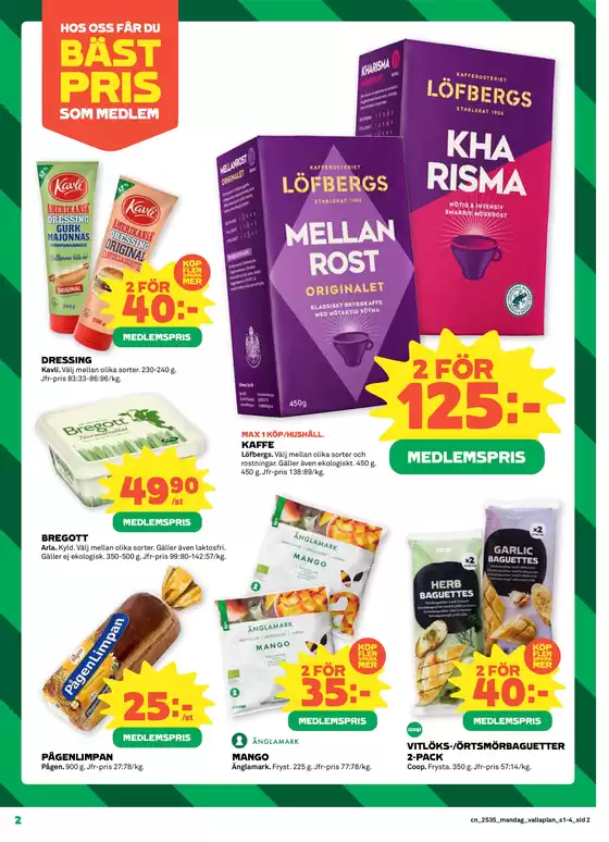 Specialerbjudanden för dig