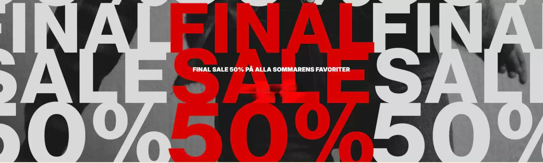 Final sale 50%!