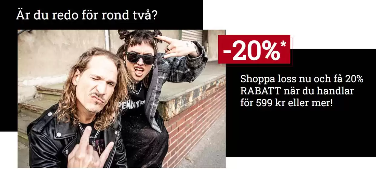 Sweden Rock-katalog i Söderhamn | Få 20% rabatt! | 2025-08-27T00:00:00.000Z - 2025-09-13T00:00:00.000Z