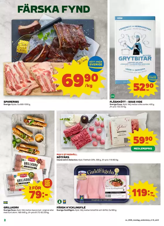 Aktuella deals och erbjudanden