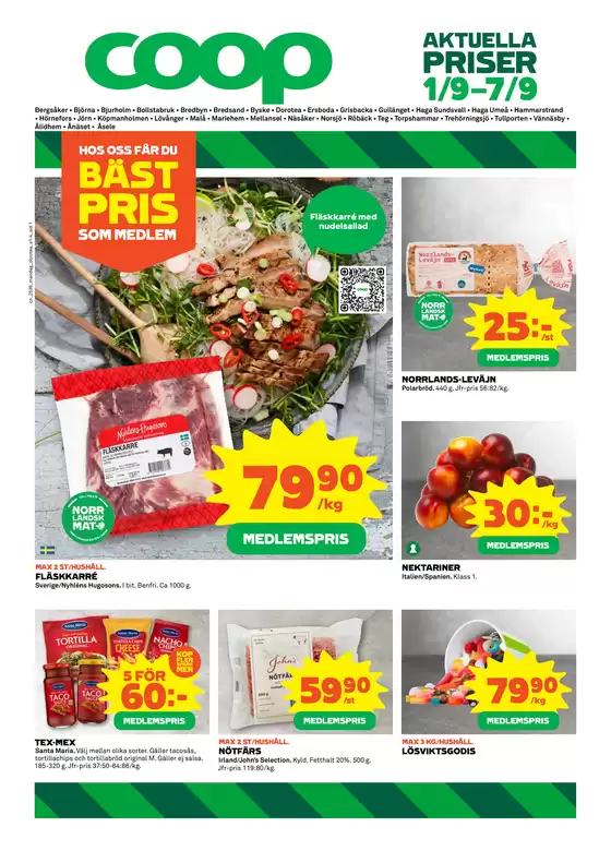 Coop-katalog i Vallentuna | Våra bästa deals för dig | 2025-09-01T00:00:00.000Z - 2025-09-07T00:00:00.000Z