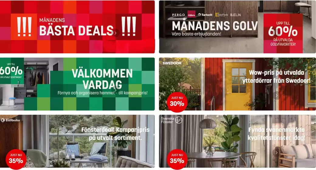 Upp till 50%!