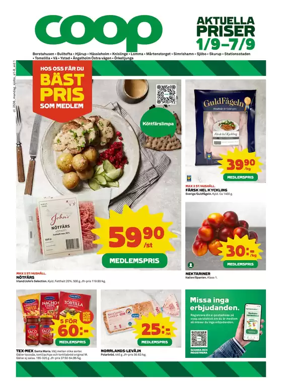 Rabatter och kampanjer
