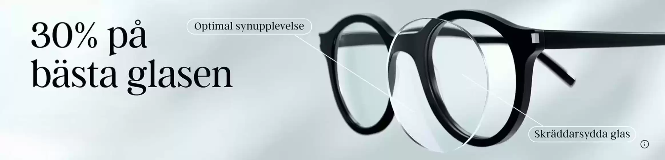 30% på bästa glasen!
