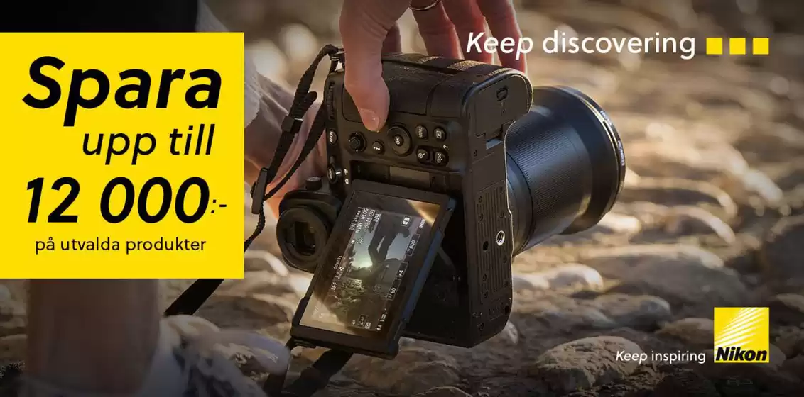 Cyberphoto-katalog i Eskilstuna | Spara upp till 12 000:-! | 2025-09-01T00:00:00.000Z - 2025-09-16T00:00:00.000Z