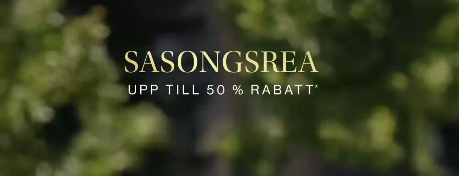 Upp till 50% rabatt!
