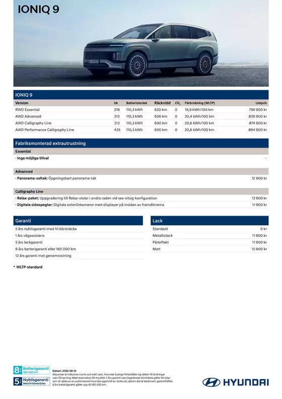 Hyundai-katalog i Göteborg | Hyundai Prislista IONIQ 9 | 2025-09-03T00:00:00.000Z - 2026-09-03T00:00:00.000Z