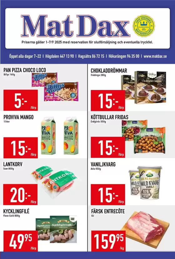 Matdax reklambad