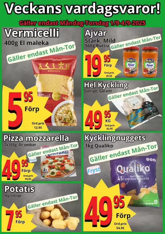 Veckans erbjudande!