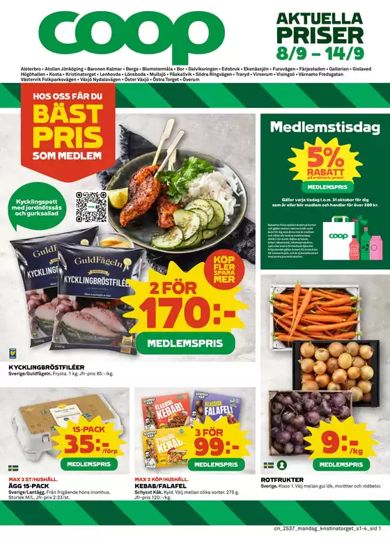 Coop-katalog i Stockholm | Fantastiskt erbjudande för fyndjägare | 2025-09-08T00:00:00.000Z - 2025-09-14T00:00:00.000Z