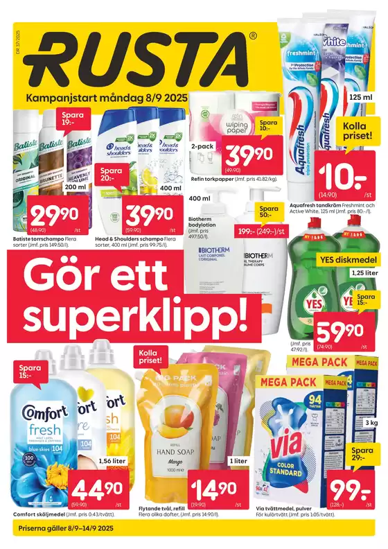 Rusta reklambad