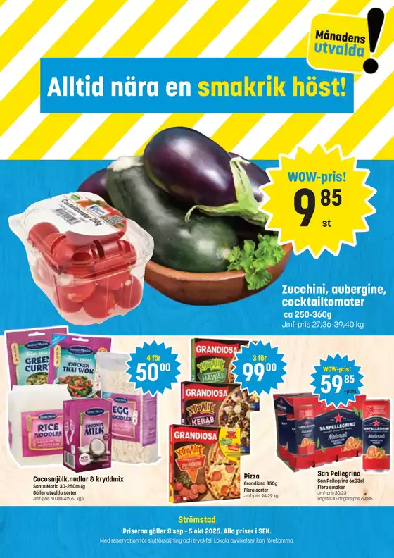 Alltid nära en smakrik höst!