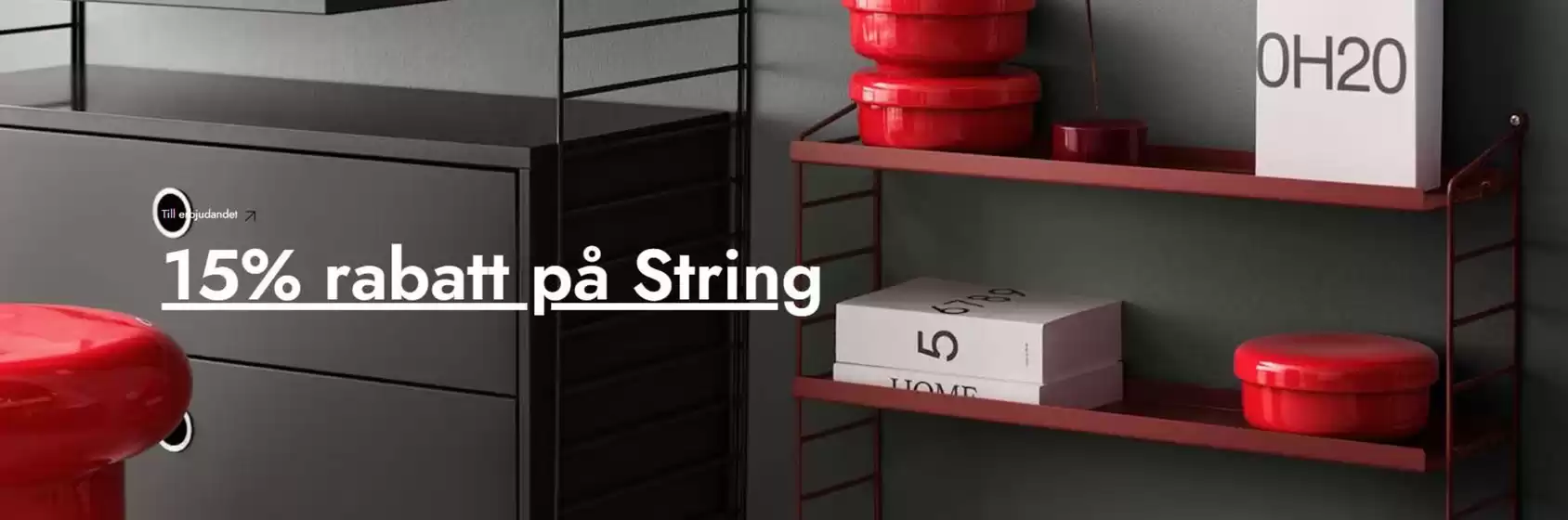155 rabatt på String!