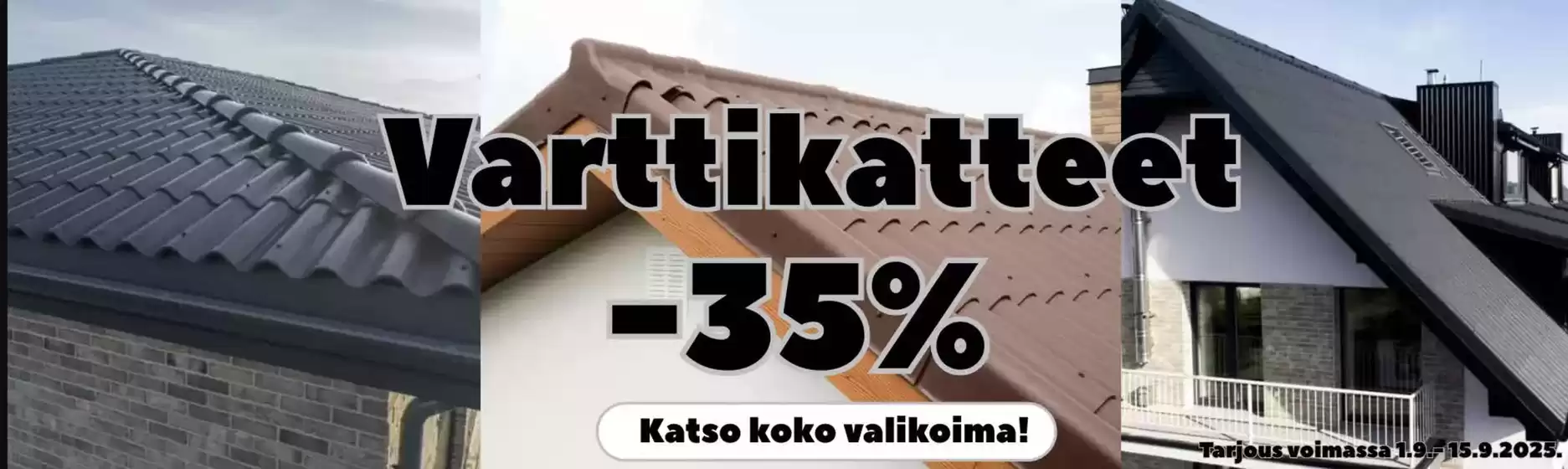 Upp till -35%!