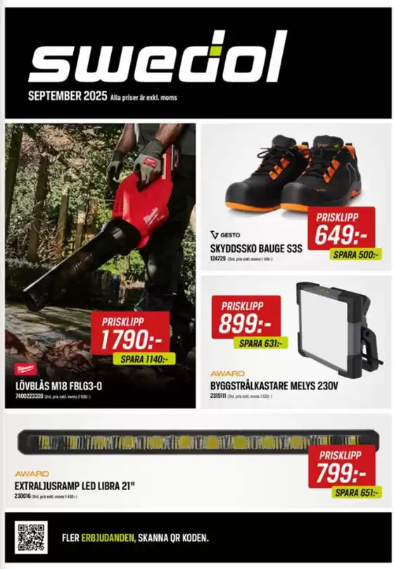 Tools-katalog i Göteborg | Kampanjblad september! | 2025-09-11T00:00:00.000Z - 2025-09-30T00:00:00.000Z