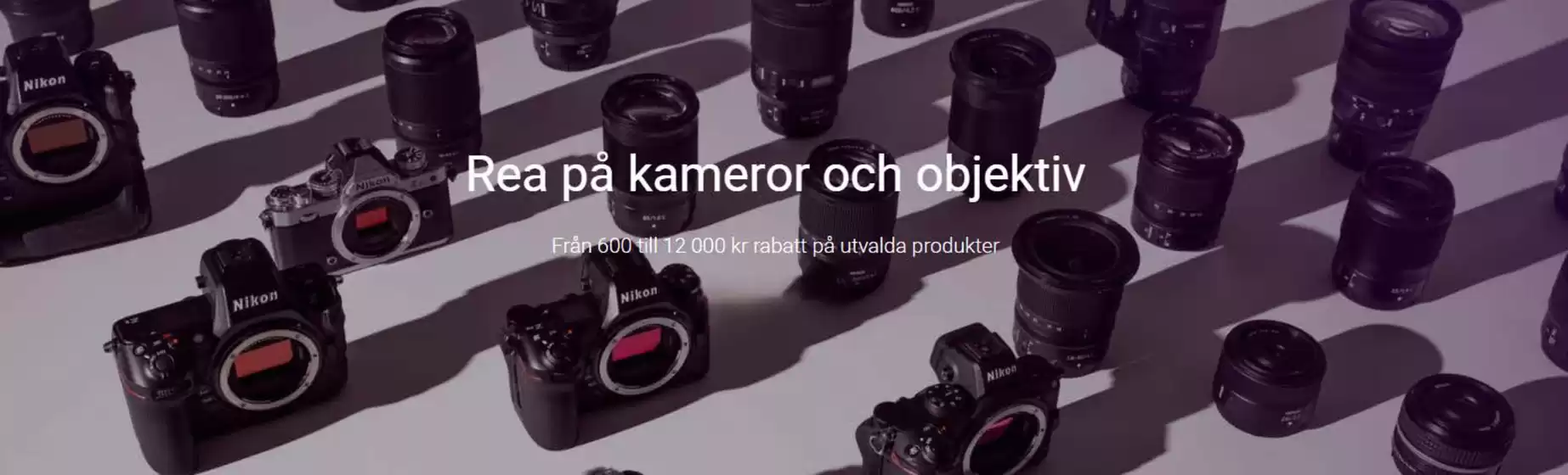 Nikon-katalog i Västerås | Från 600 till 12 000 kr rabatt på utvalda produkter! | 2025-09-11T00:00:00.000Z - 2025-09-26T00:00:00.000Z