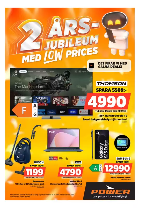 2 Årsjubileum med low prices!