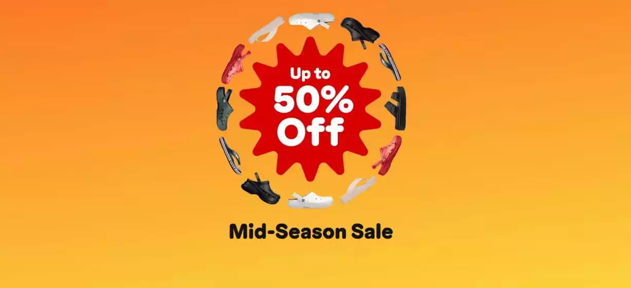 Up to 50% Off!